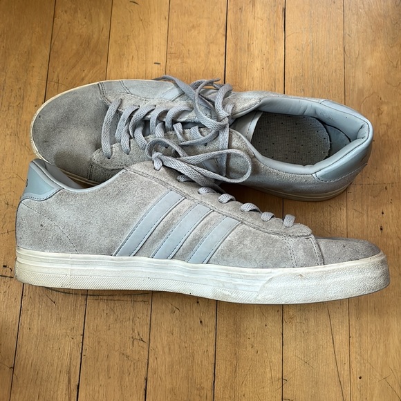 Men’s Adidas Cloudfoam Advantage Light Gray Size 9 - Picture 4 of 8